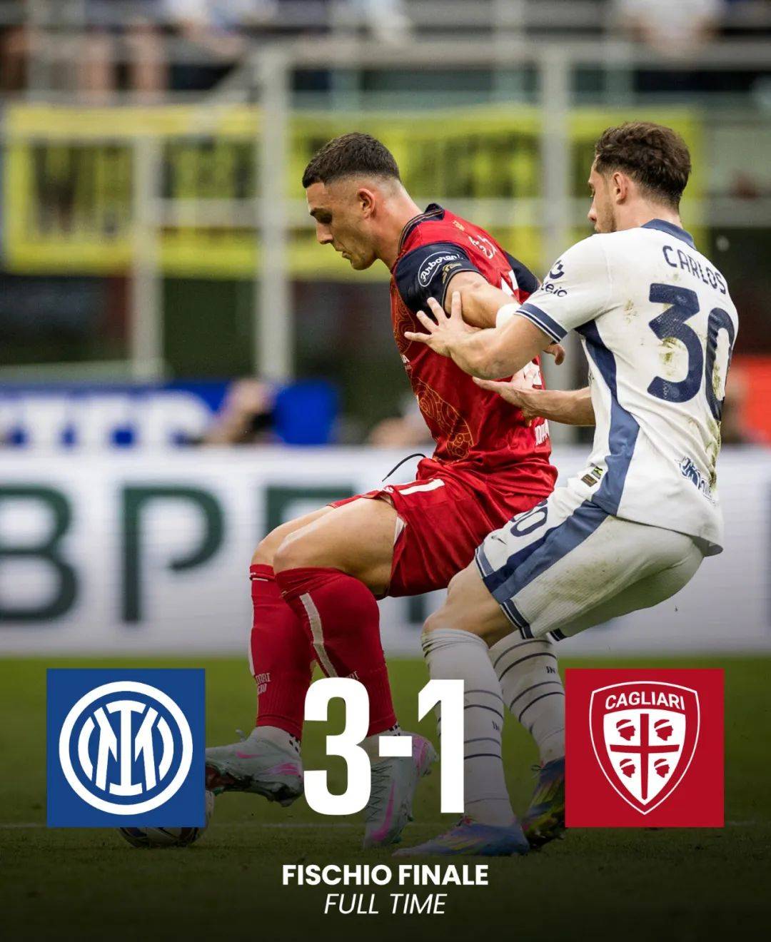 卡利亚里主场遭遇失利，跌至保级区的简单介绍